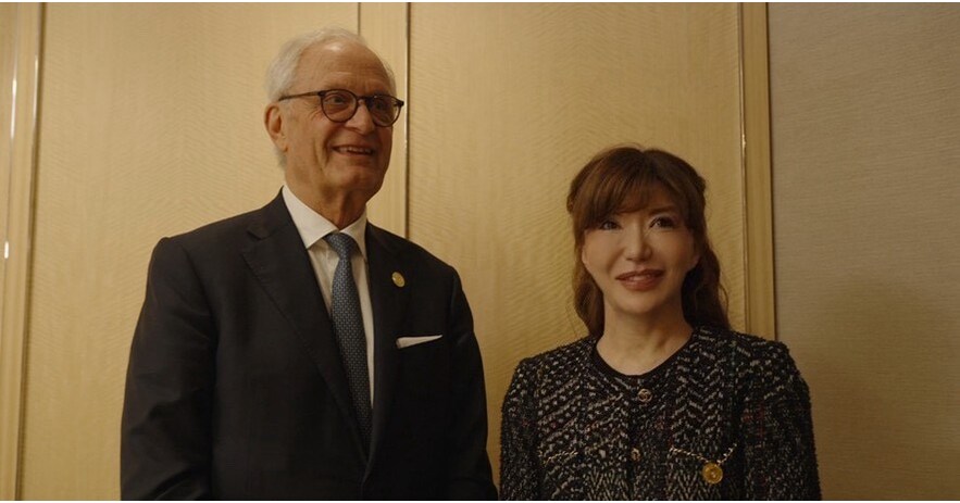 Sakai Clinic 62 Founder & Medical Director Mari Sakai Holds Dialogue with Peter Nobel, Chairman of the Nobel Sustainability Trust, Declaring Global Leadership as a Pioneer of Medical Sustainability