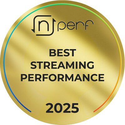 Best streaming performance (CNW Group/Bell Canada (MTL))