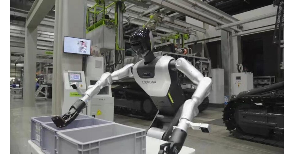 Zoomlion Advances Intelligent Manufacturing with Integrated AI and Embodied-Intelligence Robotics