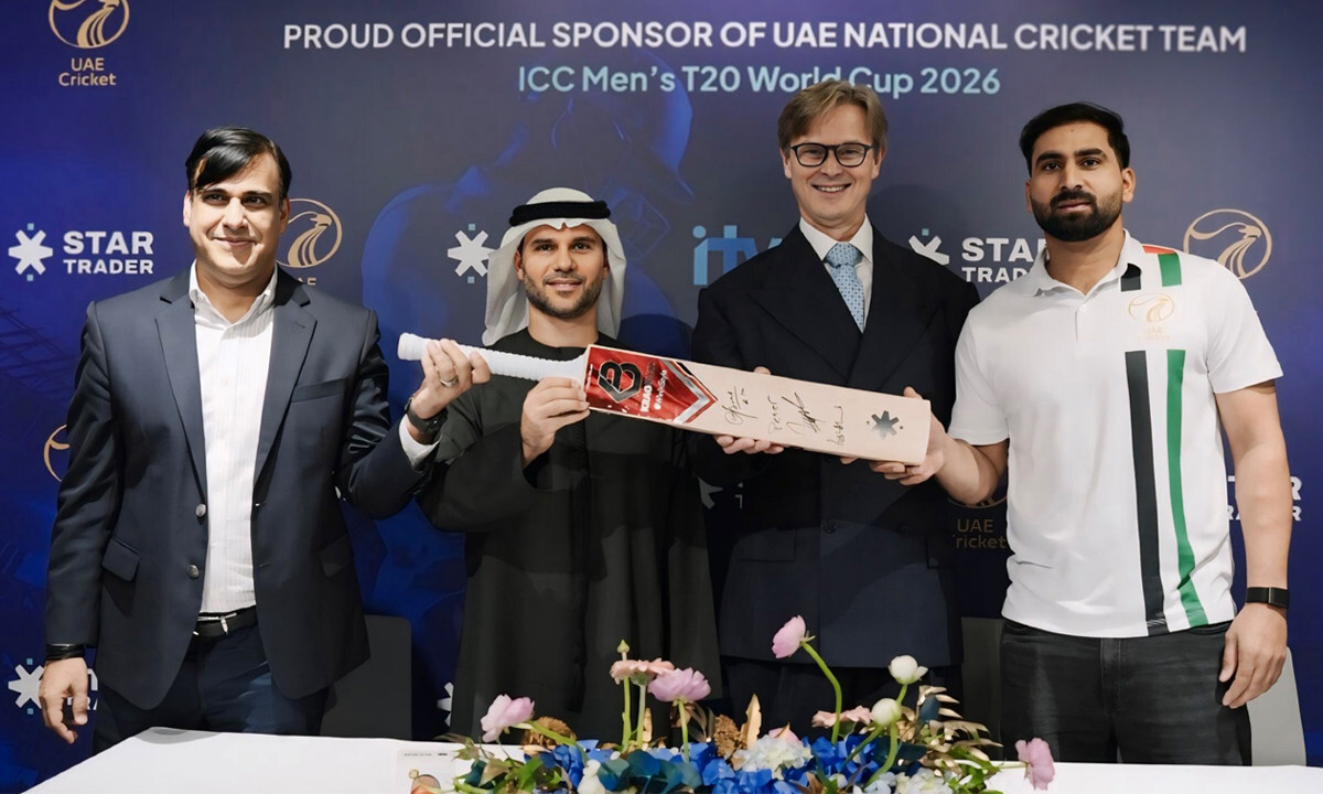 Trust, Strategy, and Growth: STARTRADER is the Official Sponsor of the UAE National Cricket Team for ICC 2026
