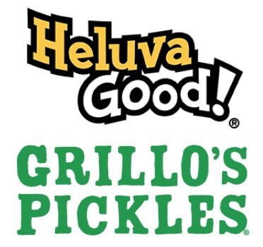 Heluva Good! and Grillo's Pickles Logo