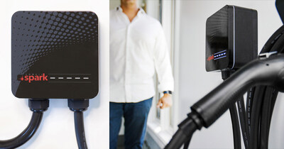 Made in Canada, these EV chargers are rugged, powerful, convenient, and backed by an industry-leading five-year warranty (CNW Group/Soneil Spark)