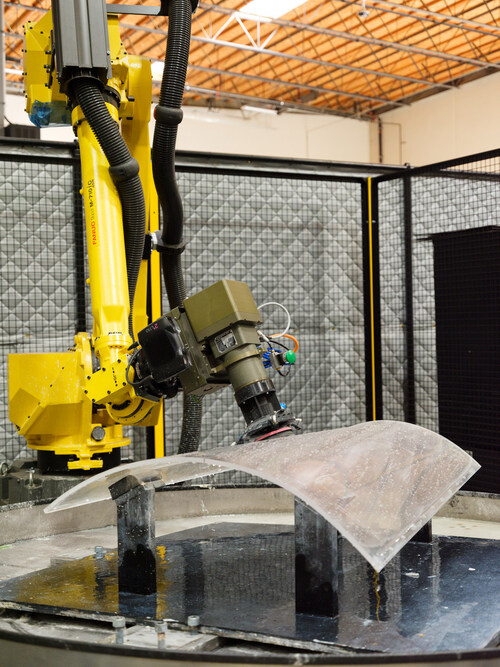 The Smart Robotic Canopy Sanding System will target maintenance and repair operations for acrylic and [olycarbonate parts that accumulate scratches and surface damage on both interior and exterior surfaces throughout their service life.
