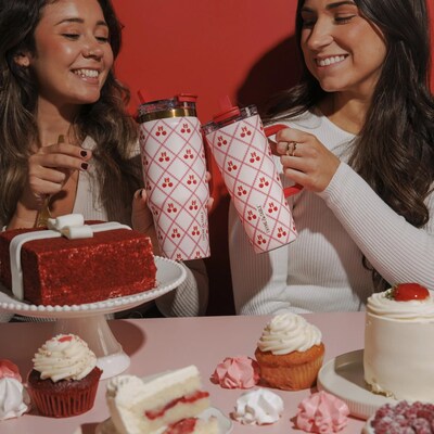 32 fl oz Luna Tumbler and 24 fl oz Luna Tumbler in Lace