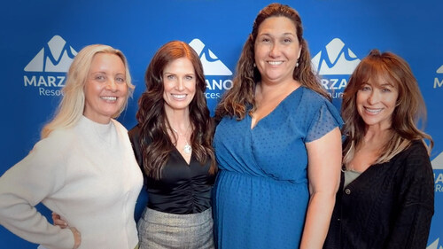 Elite team at Marzano award ceremony