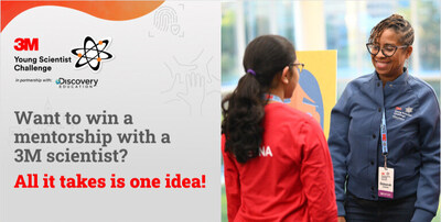 The 2026 3M Young Scientist Challenge, the nation’s premier middle school science competition, is now open to entries. Competition entries are accepted at YoungScientistLab.com until the deadline on April 30, 2026..