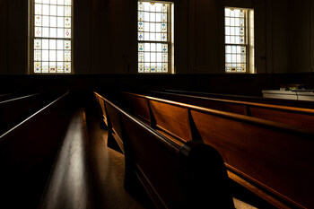Inside the new Vox Church Hartford building.