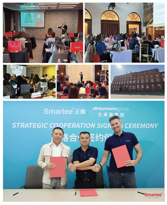 Smartee Global Footprint and Partnership with the Straumann Group