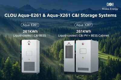 Aqua-E261 and Aqua-X261 C&I Storage Systems