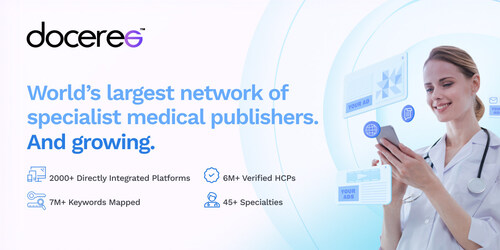 Doceree Sets the Global Standard for Healthcare Marketing, Building the World’s Largest Network of Specialist Medical Publishers