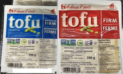 Emballages tofu (Groupe CNW/Ministère de l'Agriculture, des Pêcheries et de l'Alimentation)