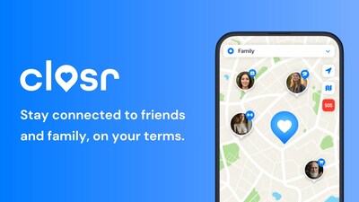 Closr App: Privacy-Centered, GPS Location Sharing