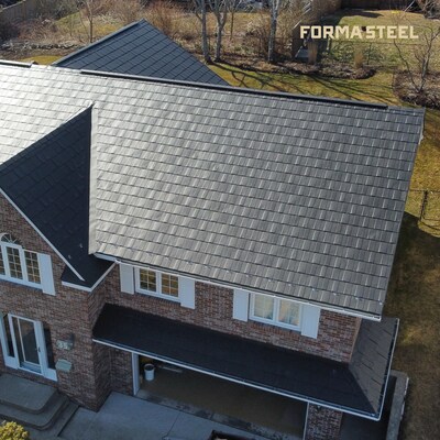 Forma Steel Launches Wakefield Bridge™ Steel Shingles to the Western Canadian Market
