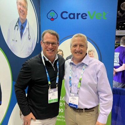 CareVet's CEO, Greg Siwak, and CVO, Dr. Kent Thornberry