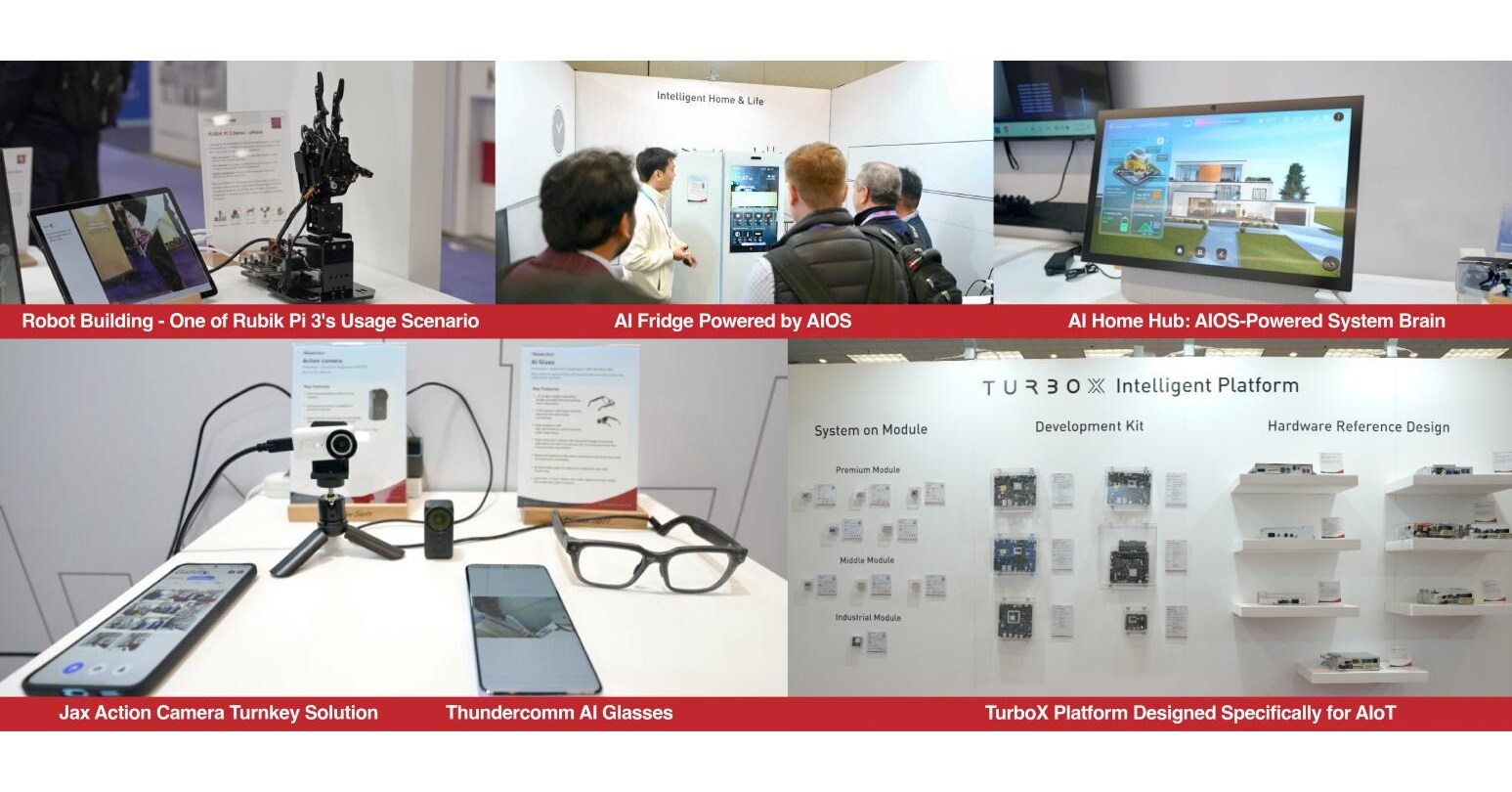 Thundercomm Brings On-Device AI Agents to Physical World From Smart Home to Action Cameras, to Robotics Based on AIOS platform