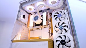 GIGABYTE apresenta a X870E AERO X3D WOOD na CES 2026 -- Redefinindo placas-mãe de alto desempenho com elegância natural