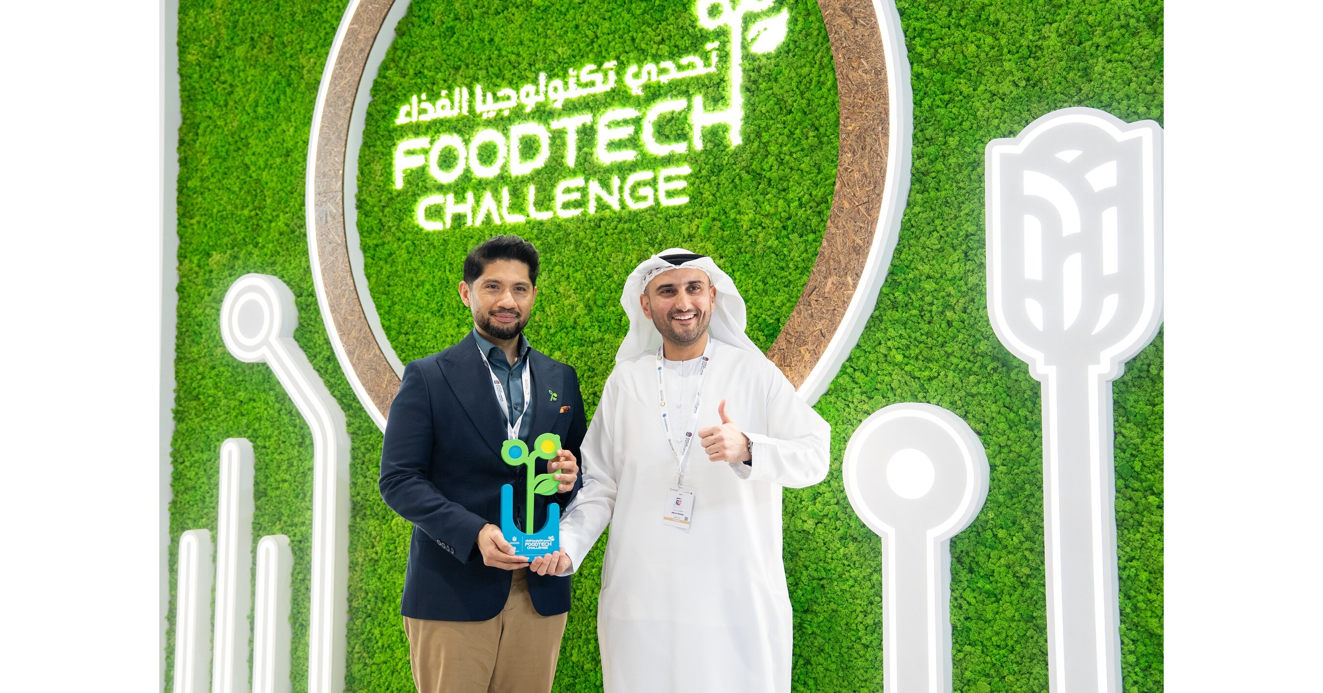 Homegrown startup HyveGeo named winner of FoodTech Challenge, with pioneering solution to green the desert