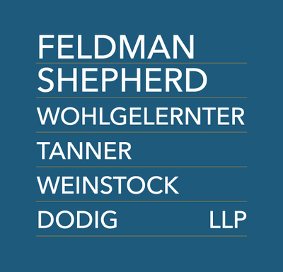 Feldman Shepherd Wohlgelernter Tanner Weinstock Dodig LLP (PRNewsFoto/Feldman Shepherd)