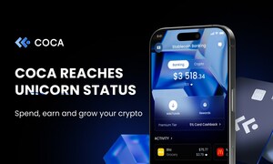 COCA, Stablecoin Challenger Bank, Hits Unicorn Status