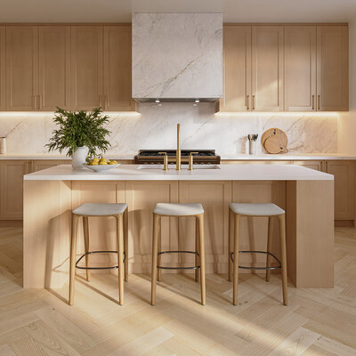 Crème Brûlée Kitchens: Recreate the clean simplicity of the white kitchen with a warm twist at any price point. These designs balance timeless style, quality, and budget.