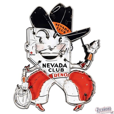 Nevada Club Sign