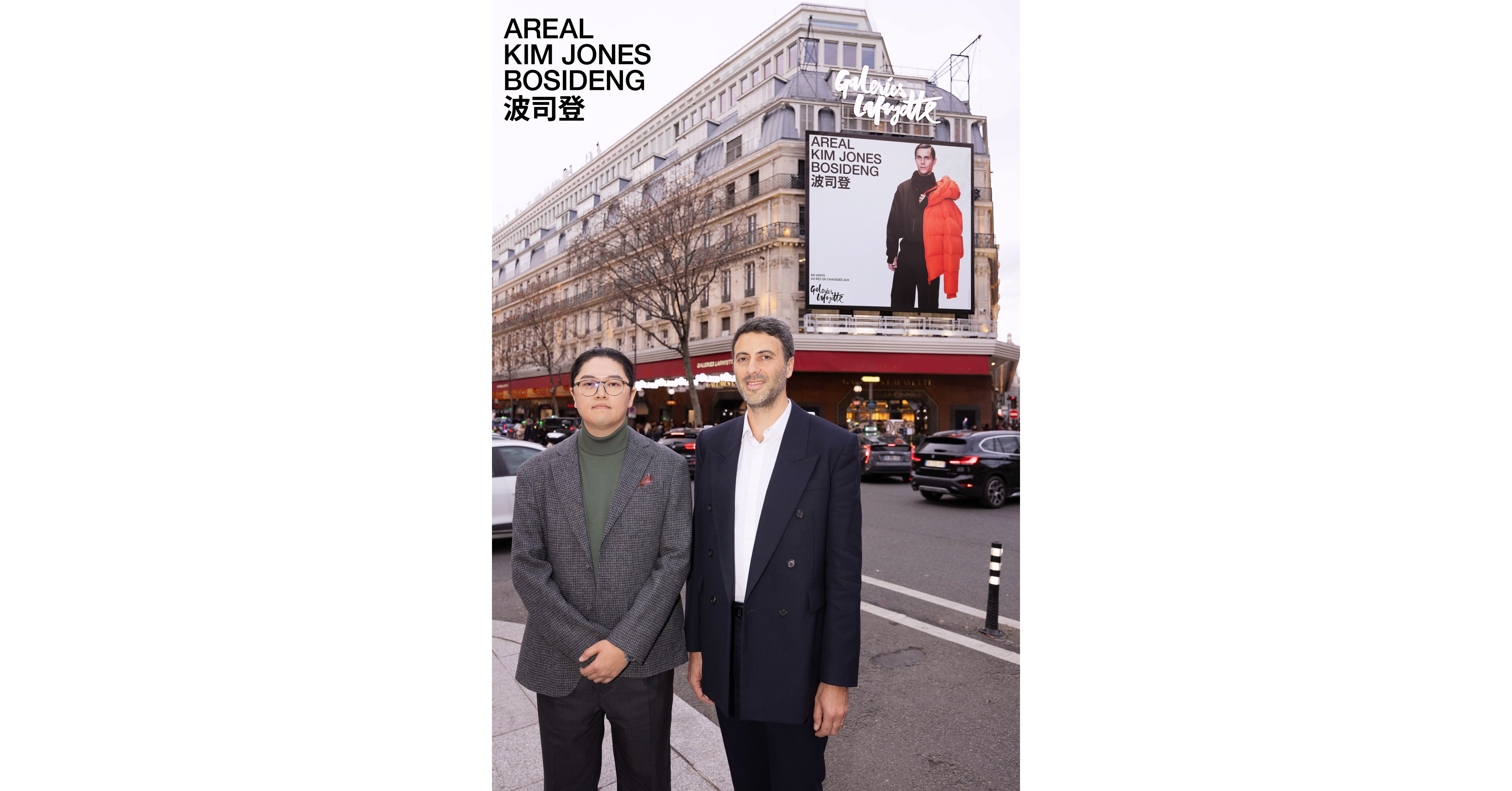 Bosideng d&eacute;barque aux Galeries Lafayette Paris Haussmann avec AREAL, une collection capsule sign&eacute;e sous la direction cr&eacute;ative de Kim Jones