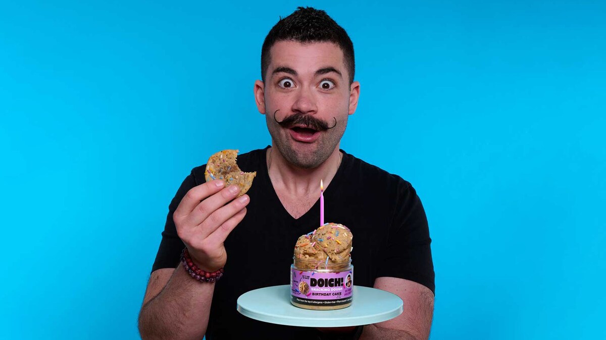 Celebrity Chef & Top Chef Alum Joe Sasto Teams Up with Doich Snacking Dough  for Limited-Edition Birthday Cake Flavor