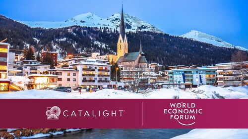 Catalight is at the World Economic Forum in Davos, Switzerland Jan. 19-23