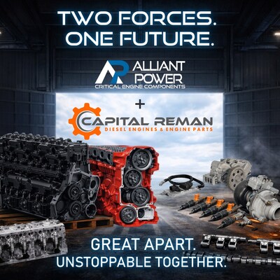 Great partnerships happen when two forces complete each other. Alliant Power and Capital Reman bring together two essential pieces of the diesel aftermarket puzzle. Together, we're stronger-delivering The Complete Solution.