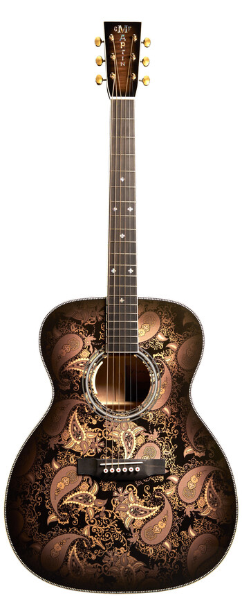 Custom M Paisley Ember Burst