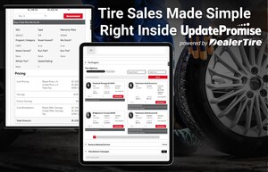 UpdatePromise and Dealer Tire Partner to Improve Tire Sales Experience for Dealerships