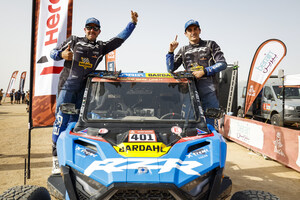 AMERICAN HORSEPOWER PREVAILS AGAIN AT THE 2026 DAKAR RALLY AS BROCK HEGER AND MAX EDDY JR. SCORE BACK-TO-BACK WINS, DELIVERING POLARIS' THIRD STRAIGHT SSV VICTORY
