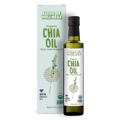Seeds of Wellness Organic Cold-Pressed Chia Oil