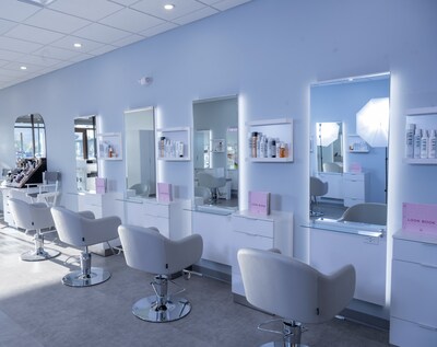 Interior of Blo Blow Dry Bar