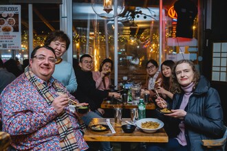 Foodie Tour at MeNami Udon &amp; Izakaya, 5469 Yonge St, North York ON (CNW Group/Yonge North York BIA)