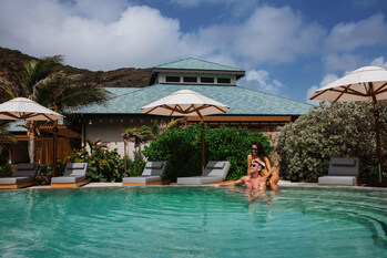 Spa Pool at Peter Island Resort