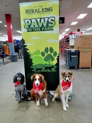 Rural King Hosts Annual Paws in the Park Event to Support Local Animal Shelters