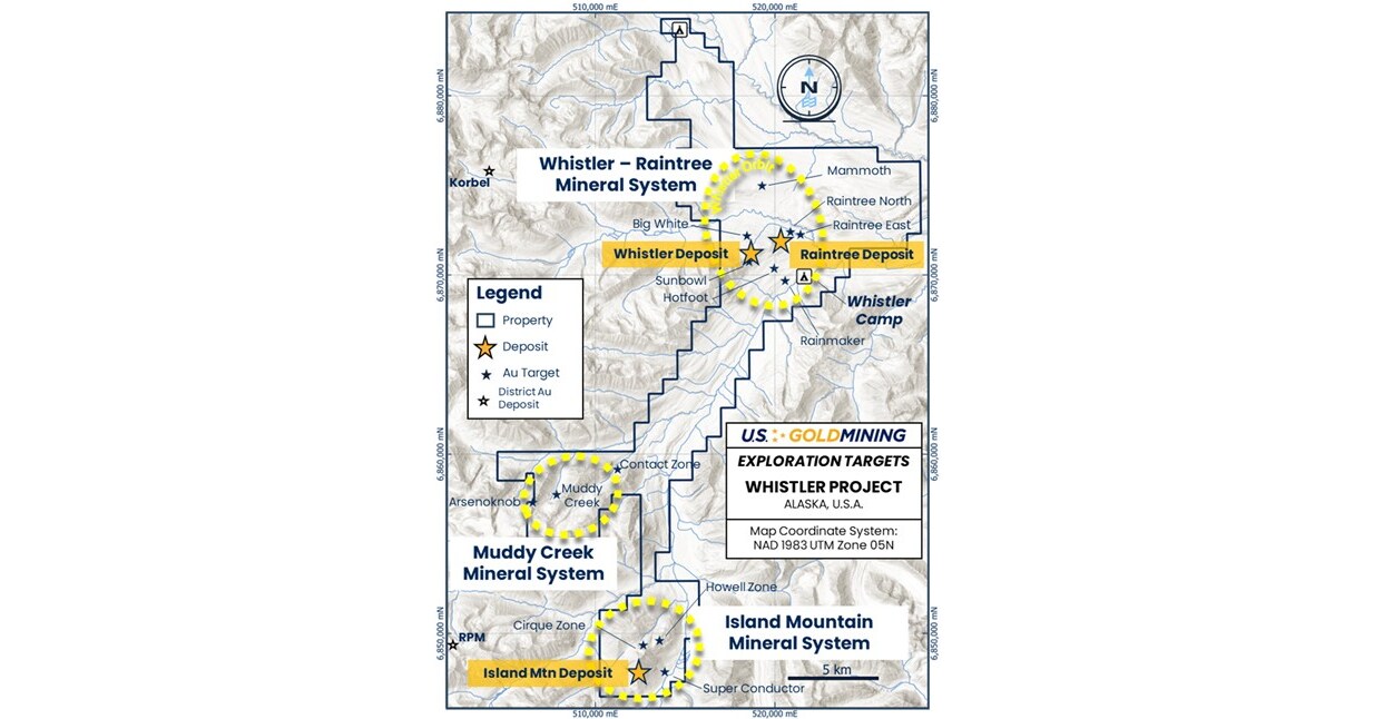 U.S. GoldMining Identifies New Au-Cu Porphyry Targets from 2025 Exploration Program at the Whistler Gold-Copper Project, Alaska