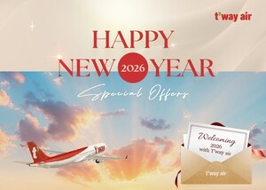 T'way Air Announces New Year Offers for Singapore-Korea Flights