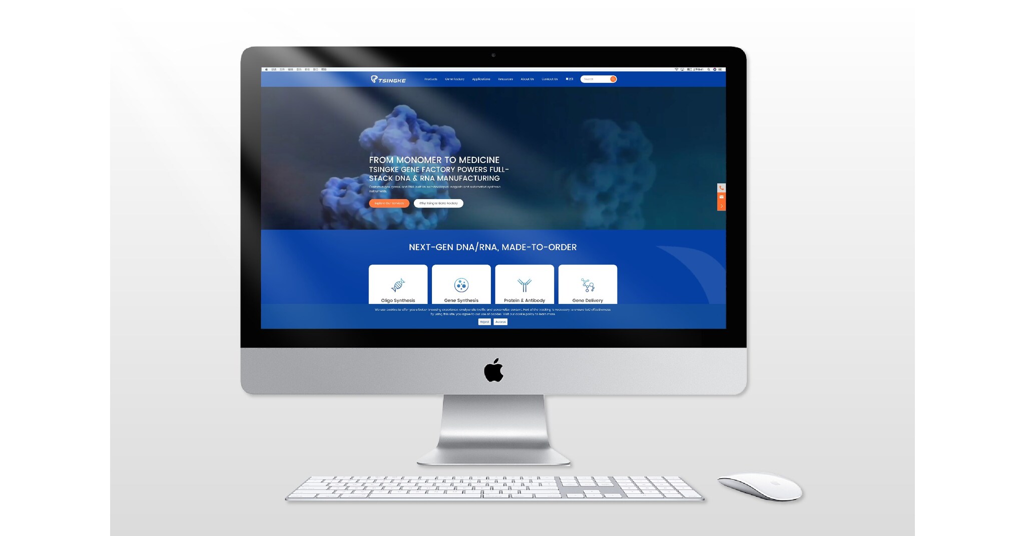 Tsingke Biotech Launches New Website to Streamline Global Biotech R&D and Translational Services