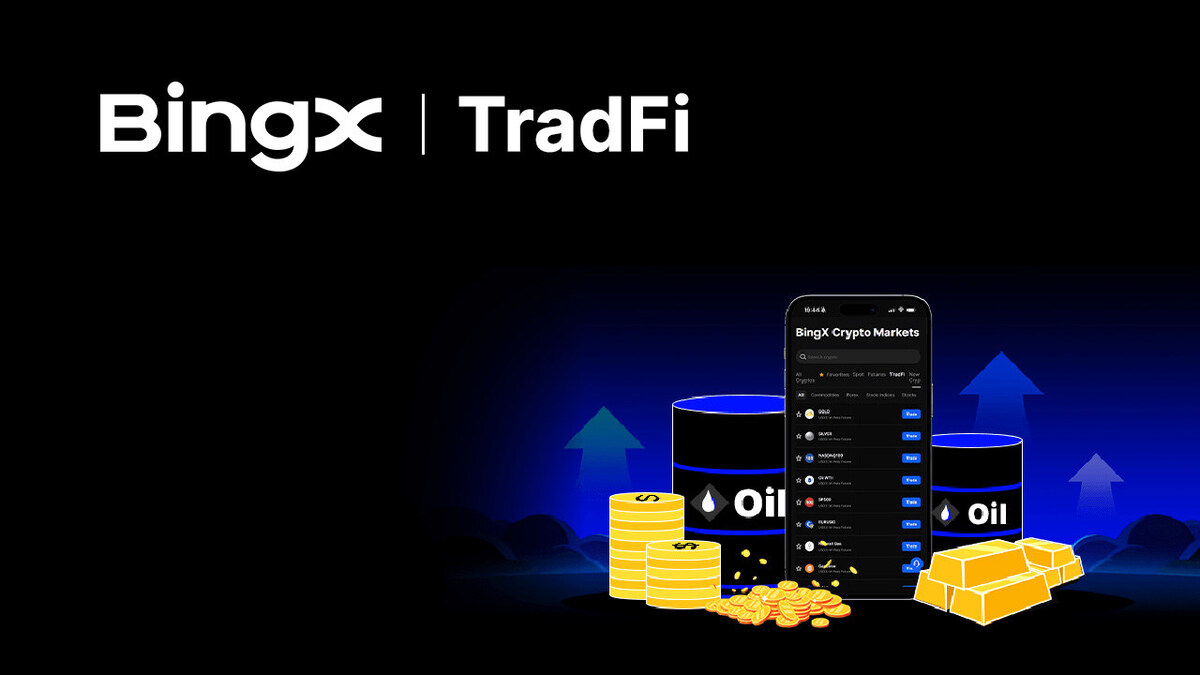 BingX TradFi supera los mil millones de dólares de volumen de trading en 24  horas