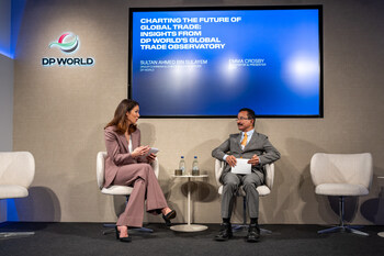 DP World Chairman Sultan Ahmed bin Sulayem at Davos DP World Chairman Sultan Ahmed bin Sulayem at Davos