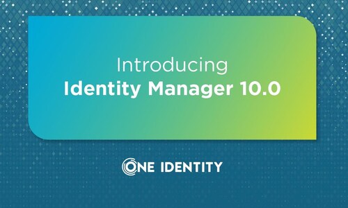 One Identity Unveils Major Upgrade to Identity Manager, Strengthening Enterprise Identity Security (PRNewsfoto/One Identity)