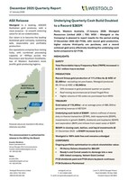 December 2025 Quarterly Results (CNW Group/Westgold Resources Limited)