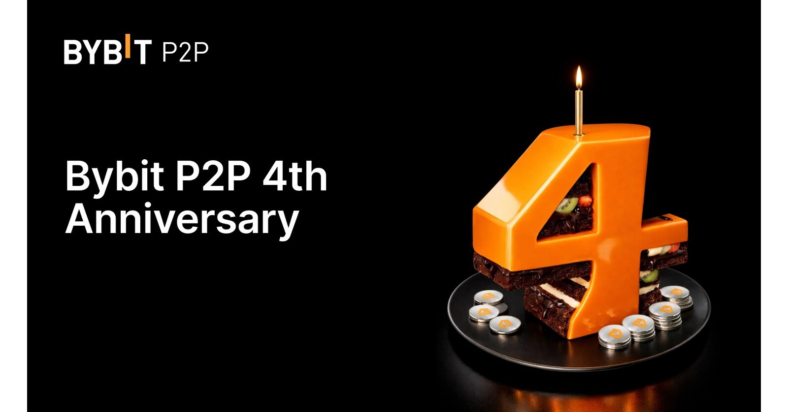 Bybit P2P交易平臺迎來四周年慶，特設價值10萬個泰達幣的獎金池