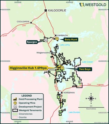 Figure 6: Westgold’s Southern Goldfields Assets (CNW Group/Westgold Resources Limited)