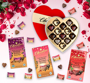Make Special Moments Exquisite this Valentine's Day with Flavorful &amp; Smooth Chocolate Hearts