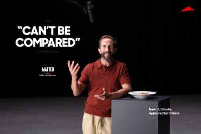 Pizza Hut's new pasta gets approved by the toughest food critics: Italians. Pizza Hut's new pasta gets approved by the toughest food critics: Italians.