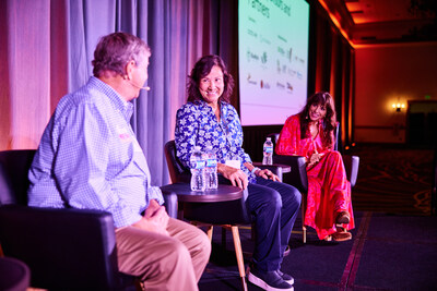 Parkinson's IQ + You event panelists on-stage.