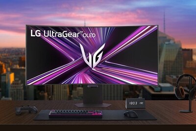 Equipe seu quarto gamer com LG UltraGear OLED e fuja do calor com imersão e precisão.